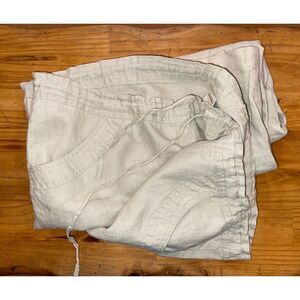 Merona Pant‎ Women XL Beige Beach Party Summer Cruise